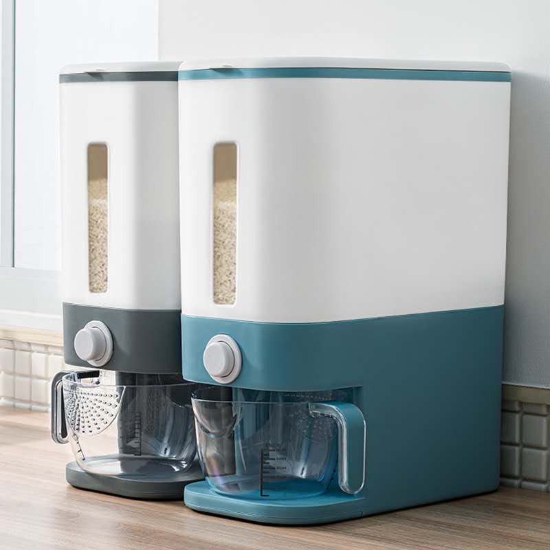 12KG Automatic Rice Dispenser with Rinsing Cup Shopee Malaysia