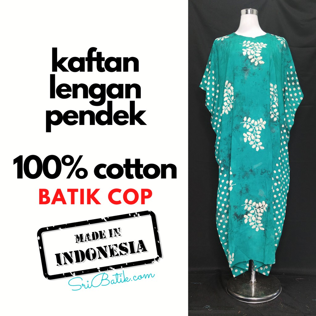 Baju Kaftan Cotton 100% Sejuk Serap Peluh | Shopee Malaysia