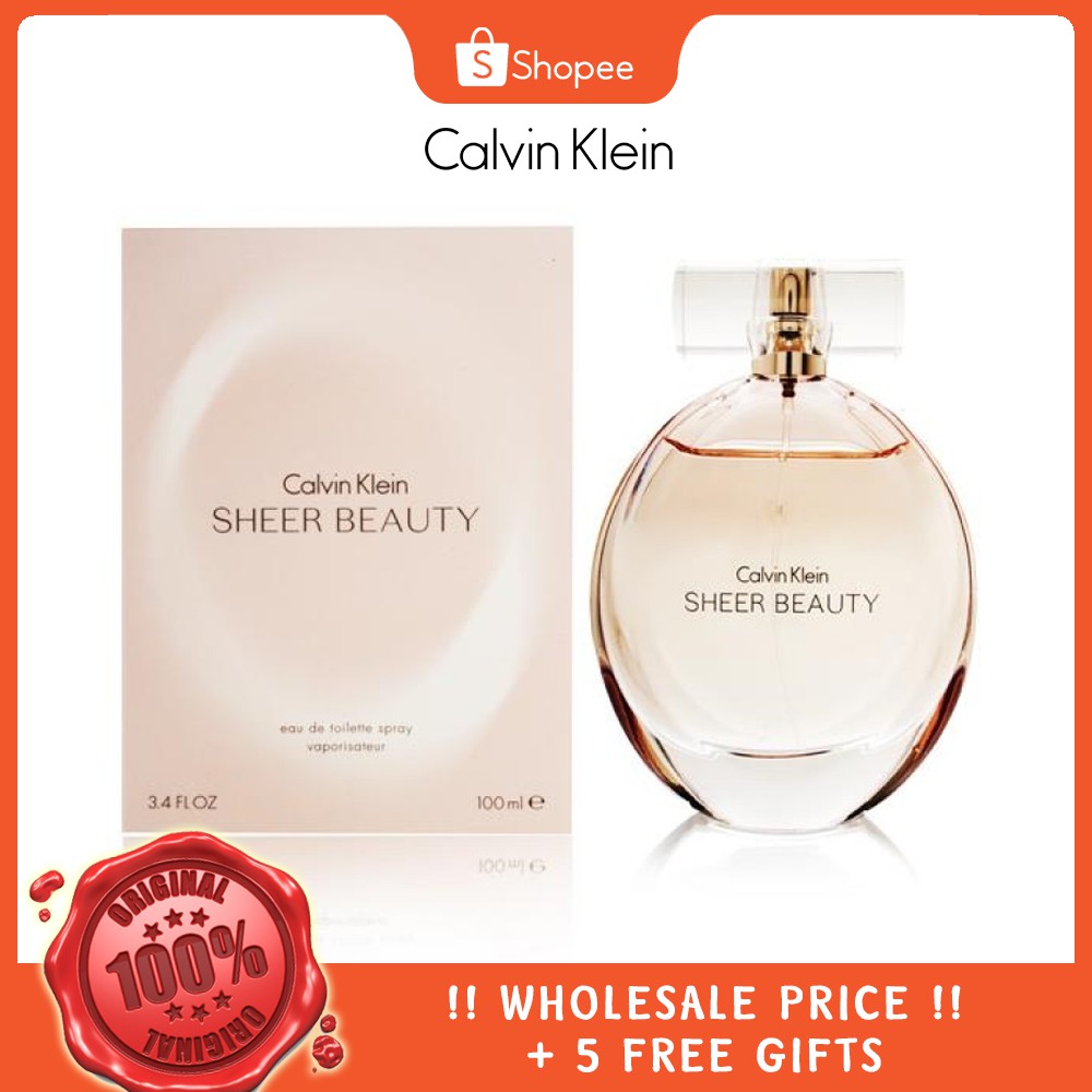 price of calvin klein sheer beauty perfume