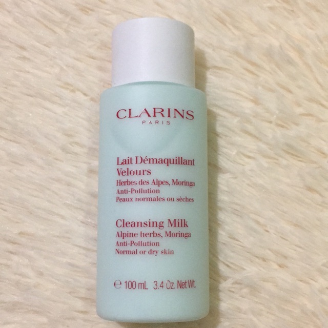 clarins alpine cleansing milk