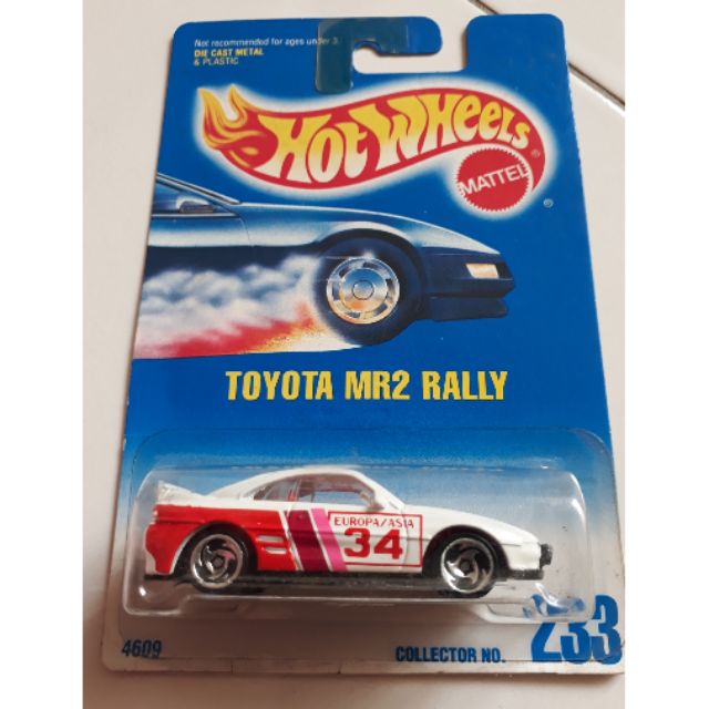 hot wheels toyota mr2 rally