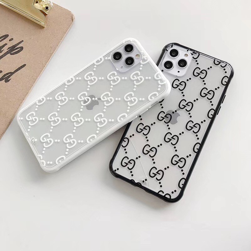 Hot Chanel Style Case Iphone 11 11pro 11promax Xr Xsmax 7 8 Plus X Tpu Drop Proof Mobile Phone Case Clear Cover Shopee Malaysia