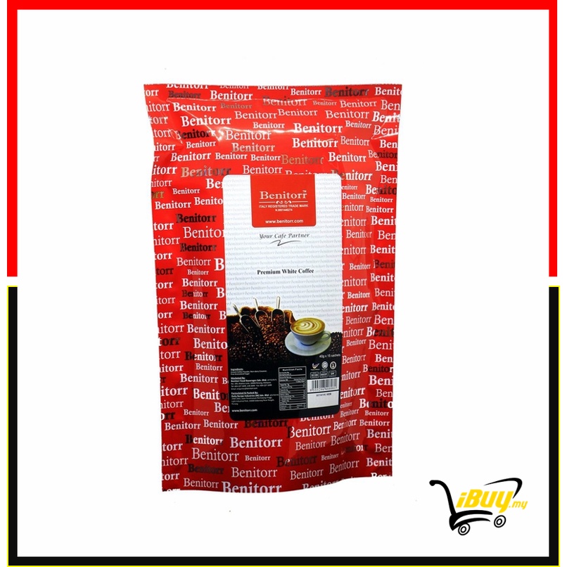 Coffee Tree Benitorr Penang White Coffee (40g x 15's) BT11