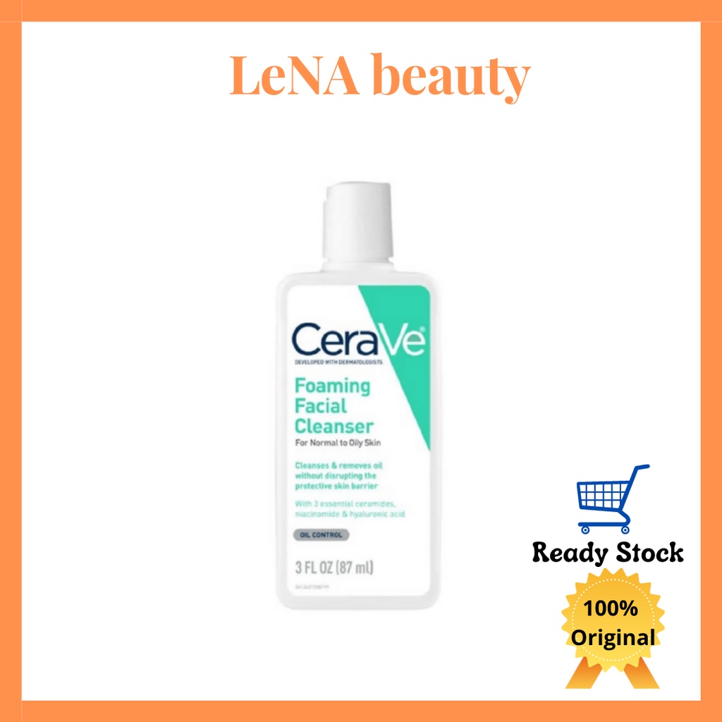 CeraVe Foaming Facial Cleanser For Normal To Oily Skin | Shopee Malaysia