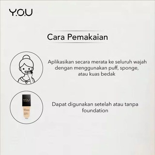 You Basic Collection Crystal Loose Setting Powder | Oil  