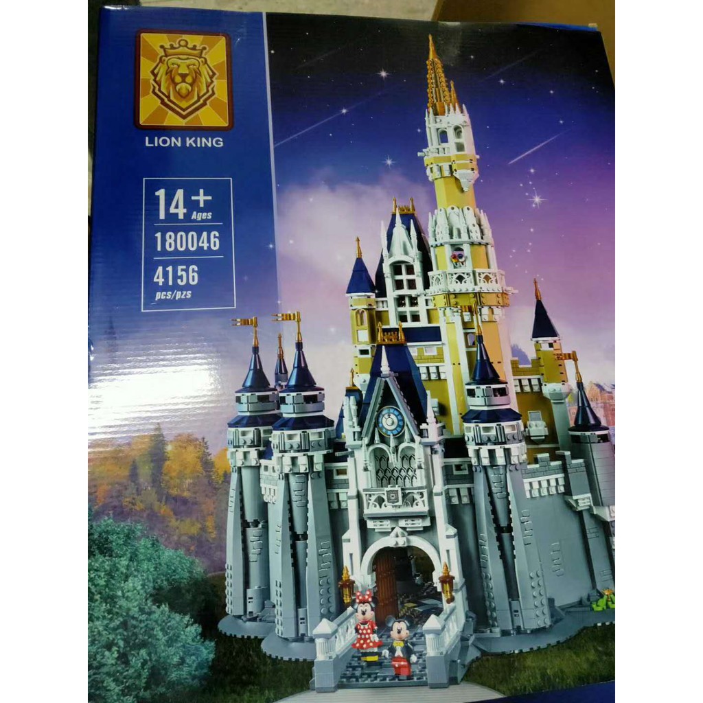 lepin castle disney