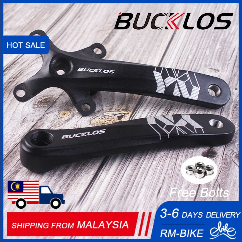 BUCKLOS MTB 104 170mm BCD Bike Crankset, Mountain N Square Taper 新着商品 170mm