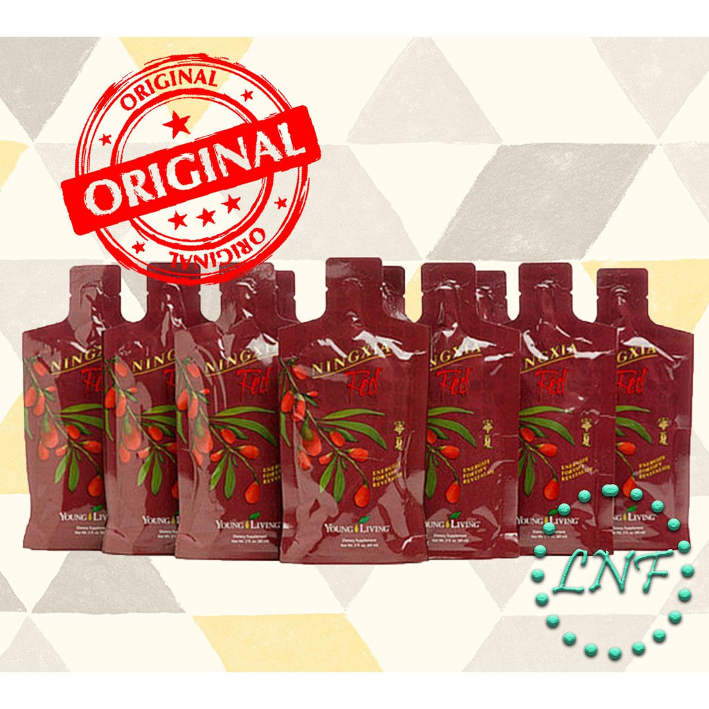 YL Young Livings Ningxia Red (60ml) - 10 Sachets Expiry 4/2023 + Free ...