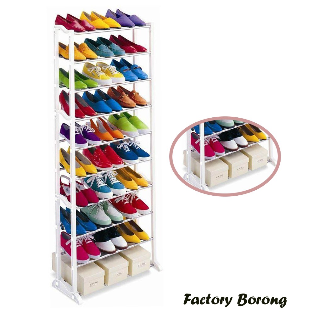 ??HOT SALE??Rak Kasut Amazing Space Saving 10 Tier Level Shoe Shoes  Rack | Shopee Malaysia