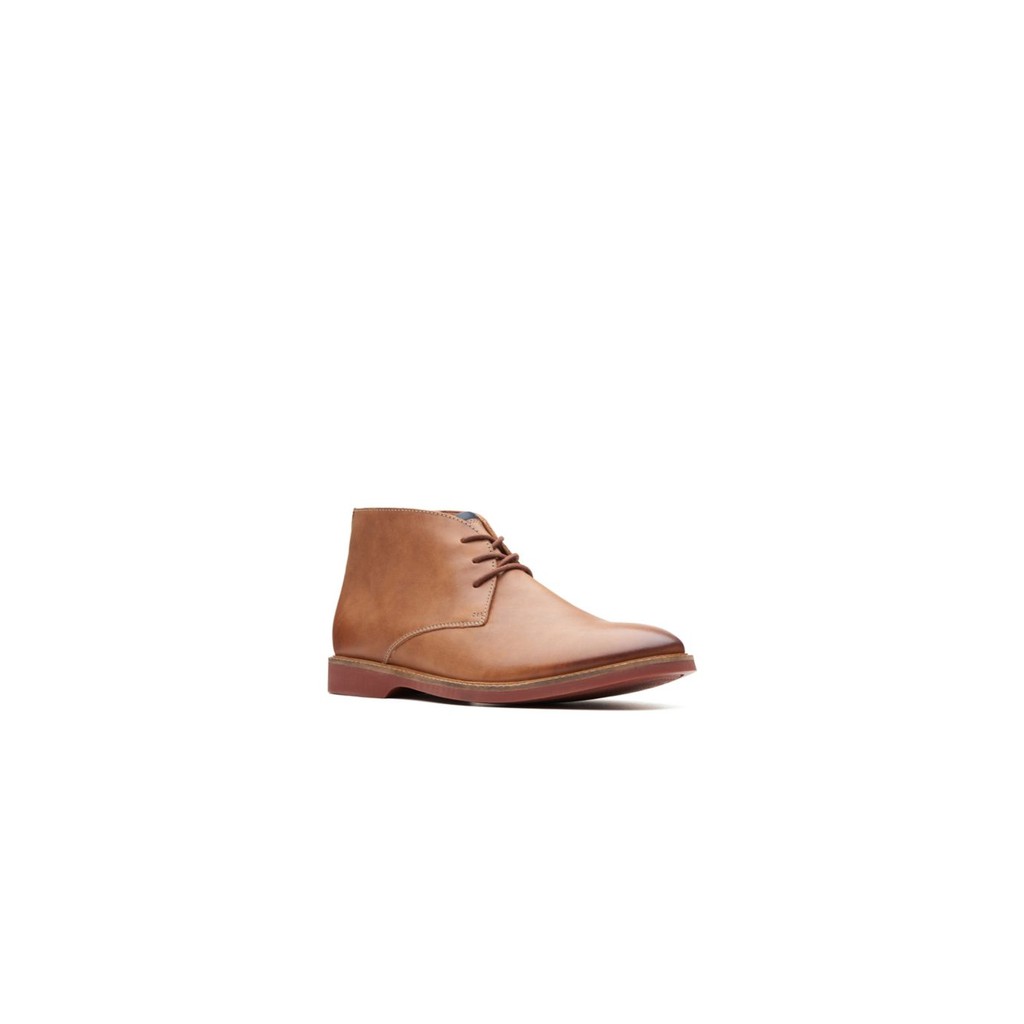 clarks atticus limit tan leather