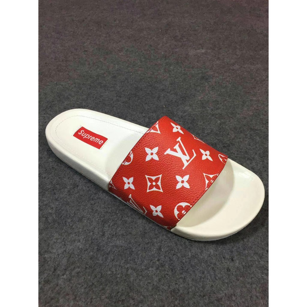 Supreme and outlet louis vuitton slides