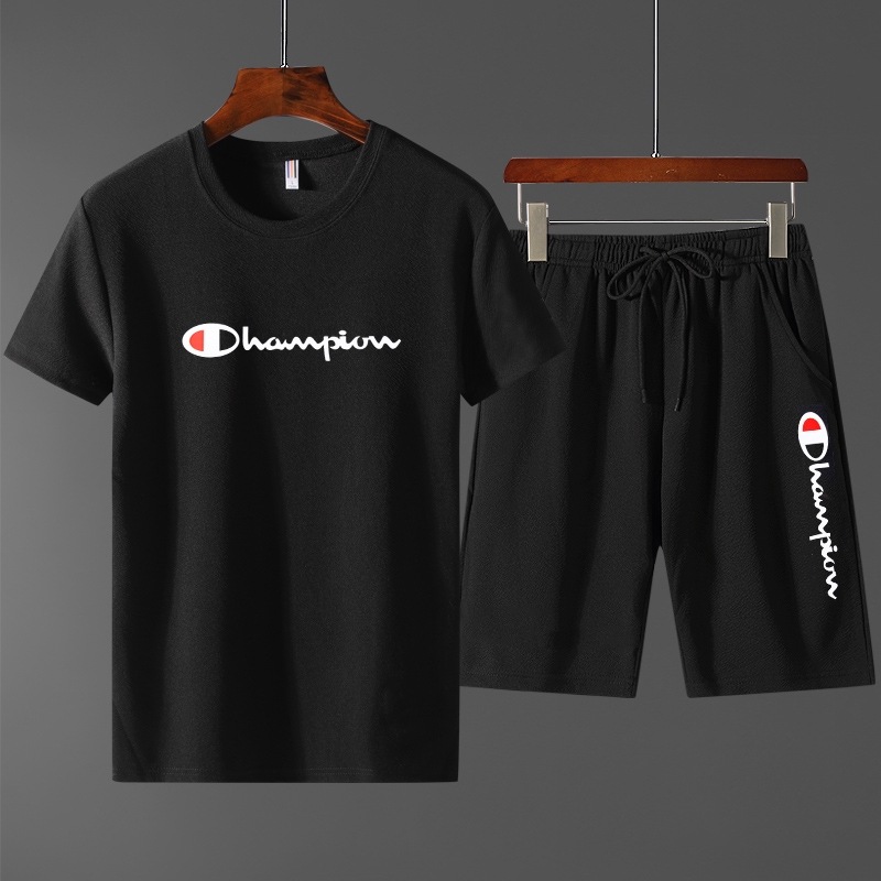 champion two piece set shorts