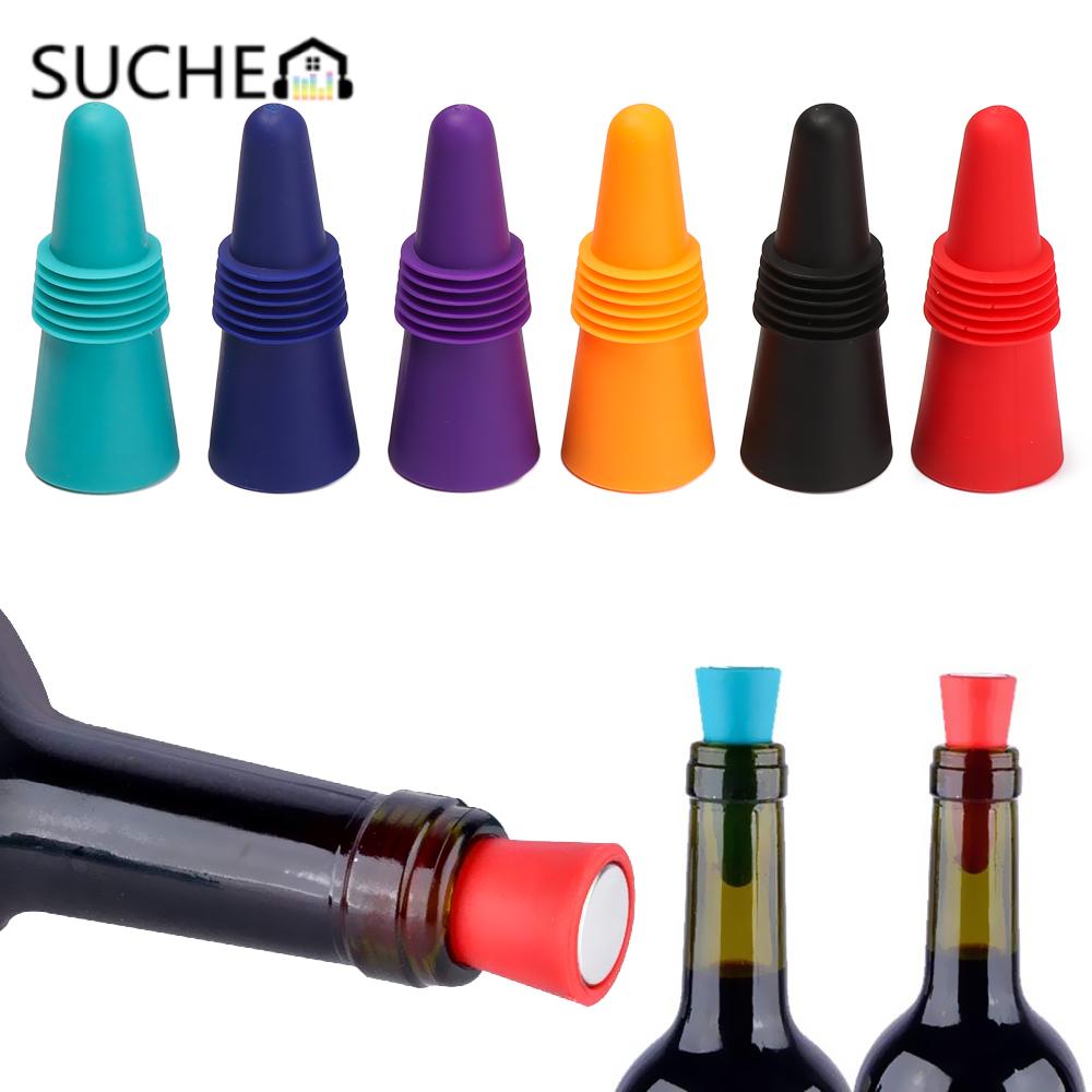 Wine Bottle Stoppers Wine Outlet Cap Wine Cork Plug Beverage Bottle Stopper 