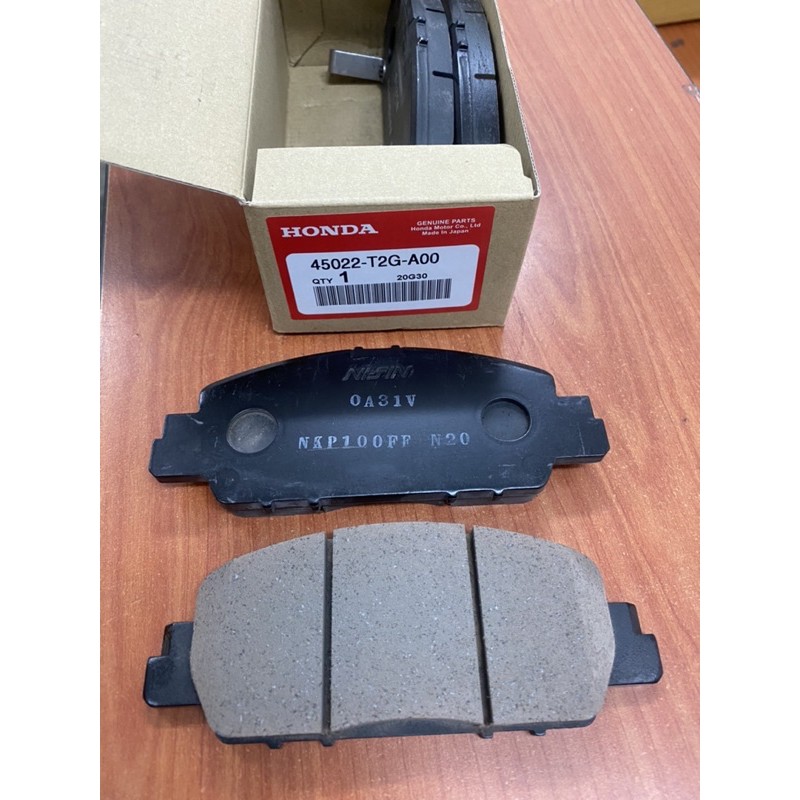 New Nissin Disc Brake Pad Set Front NPO104W for Honda Accord