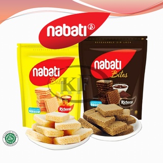 NABATI BITES RICHEESE 125g NABATI BITES RICHOCO 125g WAFER KRIM COKLAT ...