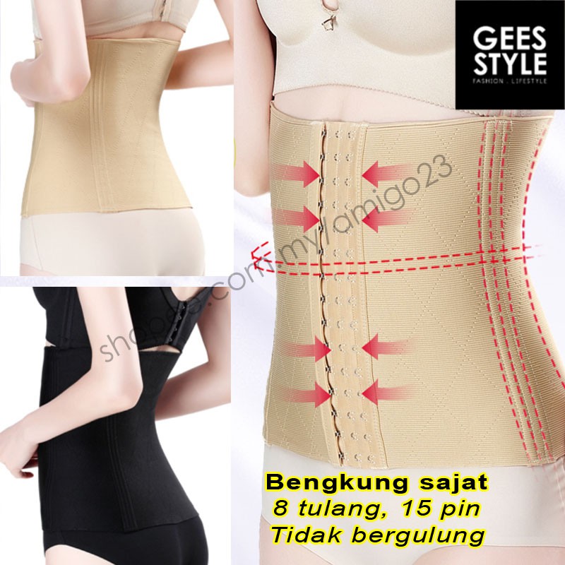 Cara Pakai Bengkung Moden - Bengkung Moden Butik Mycomel Shopee