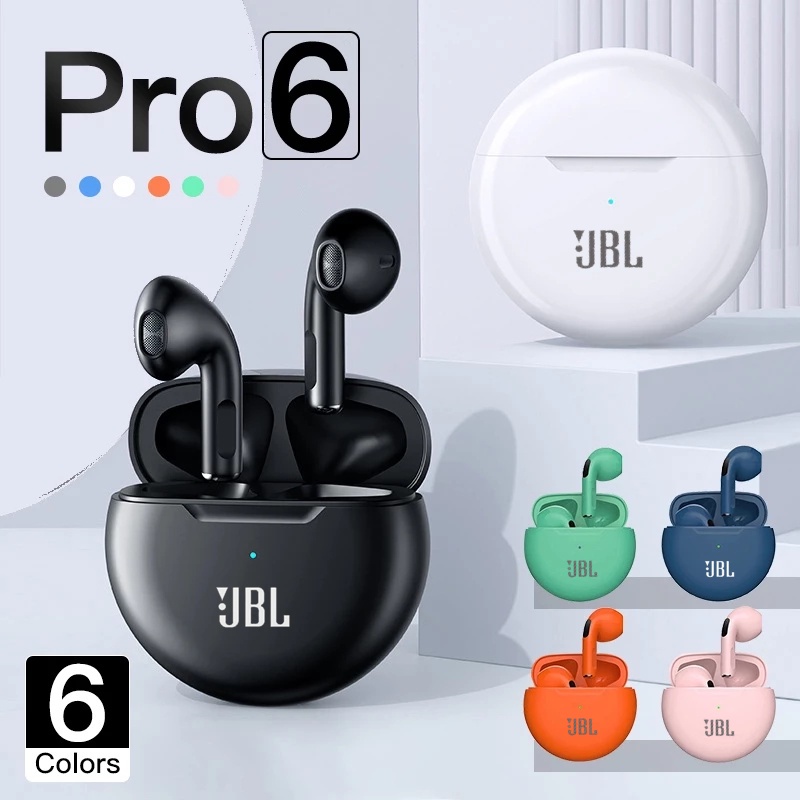 Reliable Durable JBL Air Pro 6 TWS Bluetooth Earphone Wireless Headphone HiFi Bass Game Headset Touch Earbuds - Image 5