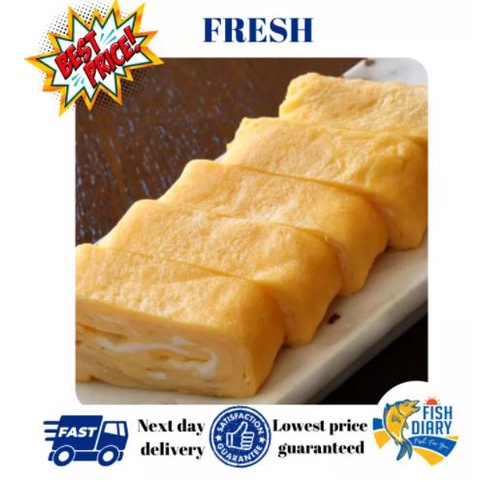 【Penang area only】Tamagoyaki /Egg Tamago 厚烧玉子 (FREE DELIVERY for purchase RM120+)