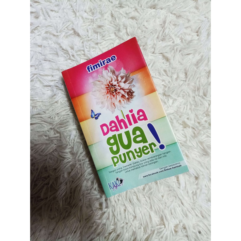 Free Gift Preloved Novel Dahlia Gua Punyer Penulis Fimirae Shopee Malaysia