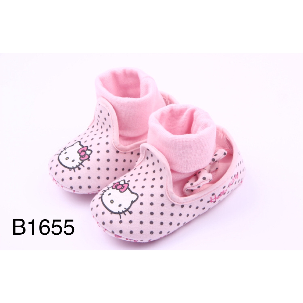 baby shoes with socks attached