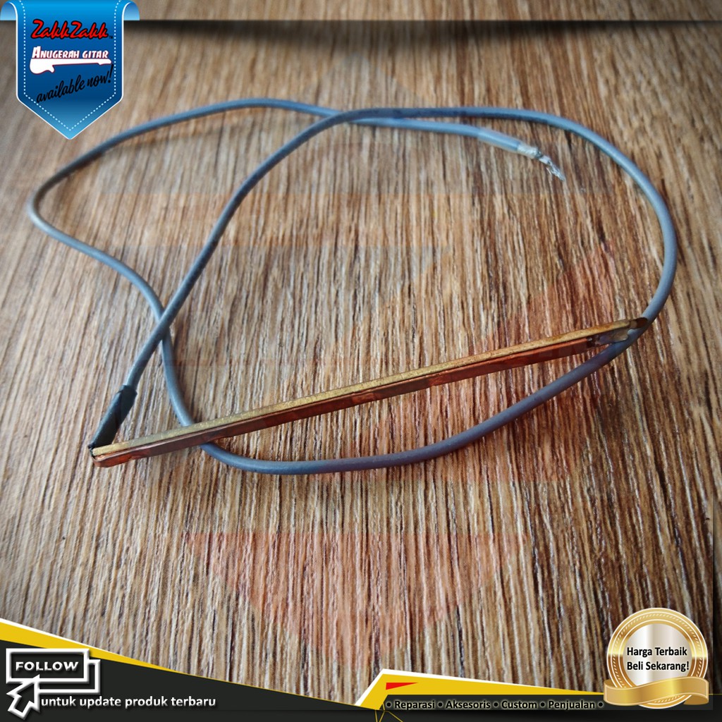 Universal Acoustic Guitar Under Saddle Pickup Piezo Shopee Malaysia