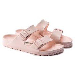 light pink rubber birkenstocks