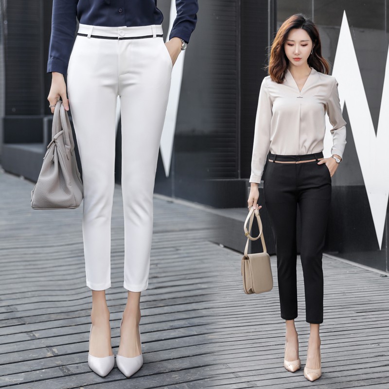 formal skinny pants for ladies