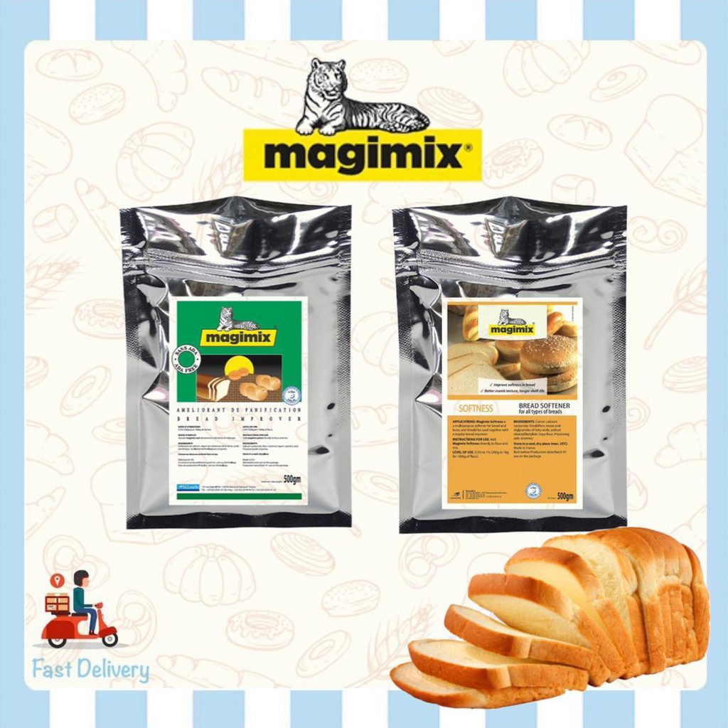 MAGIMIX BREAD SOFTENER/ BREAD IMPROVER 500G Shopee Malaysia