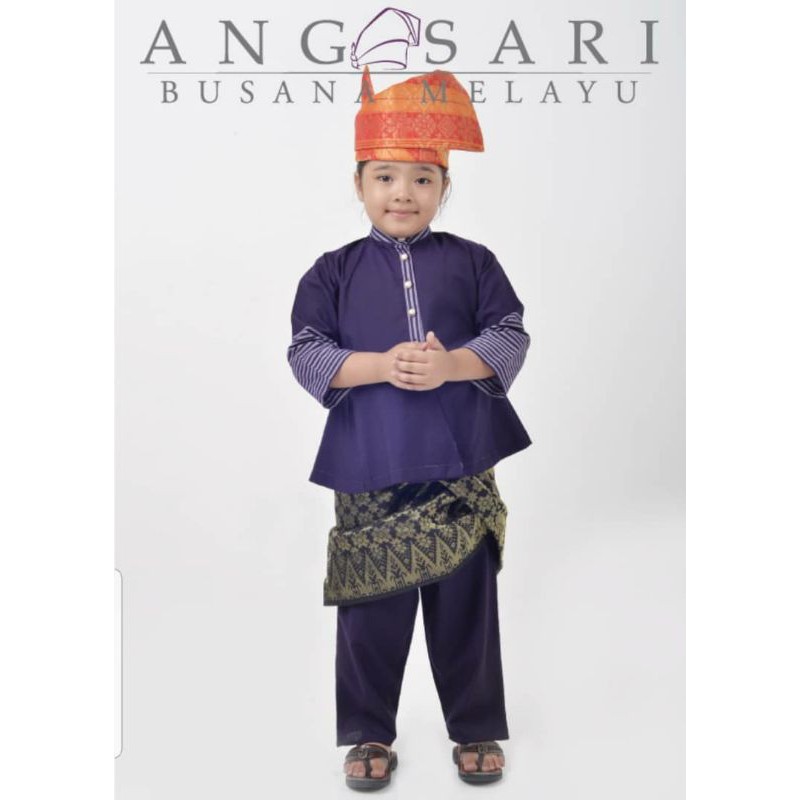 Baju Tradisional Kanak Kanak Busana Melayu Baju Sikap Rekaan 2 Shopee Malaysia