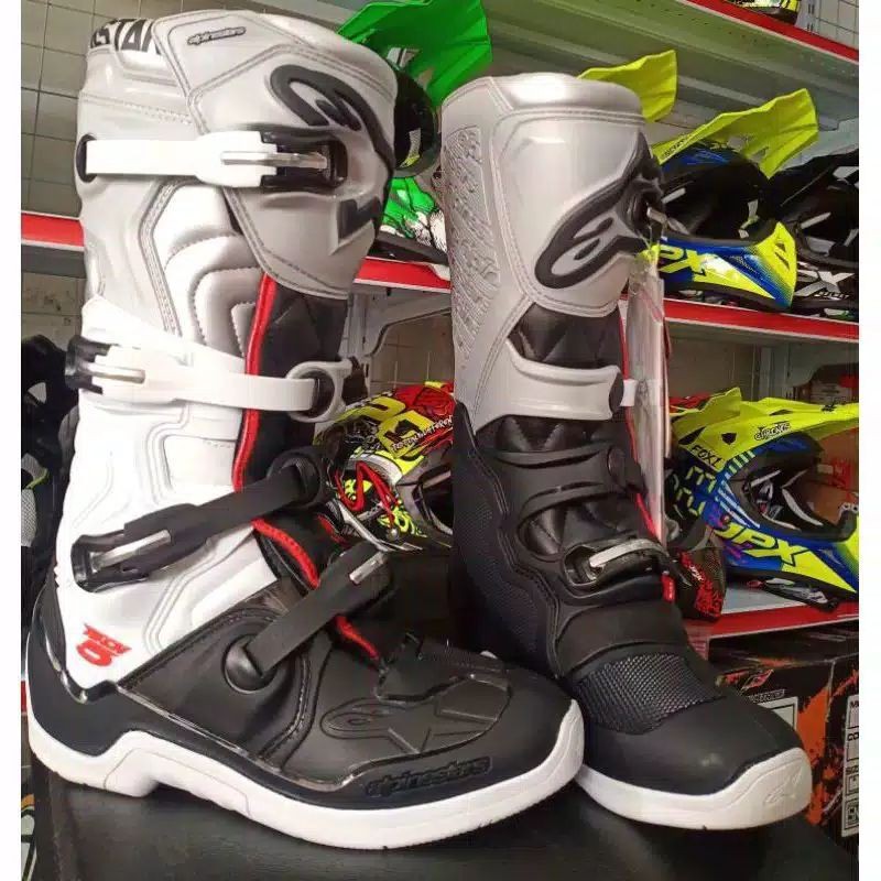 Alpinestar Tech 5 Motocross Boots Shopee Malaysia