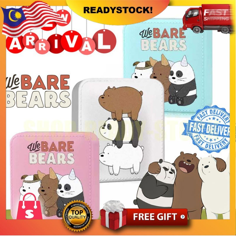 Yap_Local Delivery 3COLOUR 2 DESIGN We Bare Bears Cartoon Mini ...