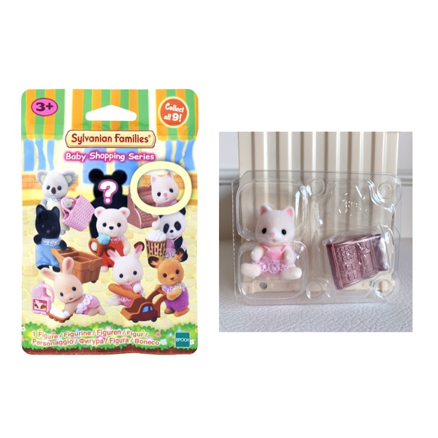 sylvanian families baby shopping