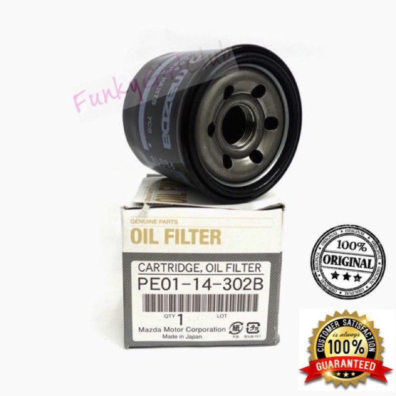 100 ORIGINAL MAZDA Oil Filter All Mazda Skyactive 2 / 3 / 5 / 6