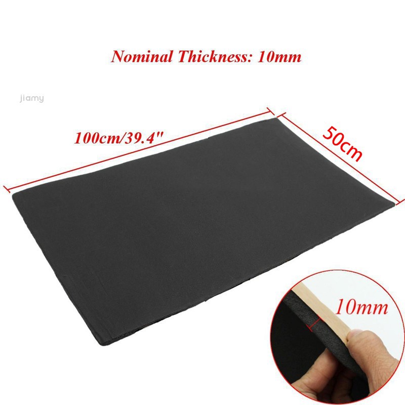 1Roll sound proofing /& heat insulation sheet closed cell foam size 100cm x 50cm