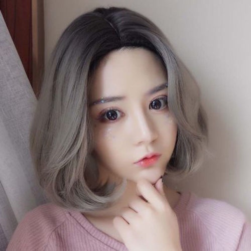 Wig female short hair Bobo wig for women Korean split short curly hair  natural hair wig cover full head wig for girls | Shopee Malaysia