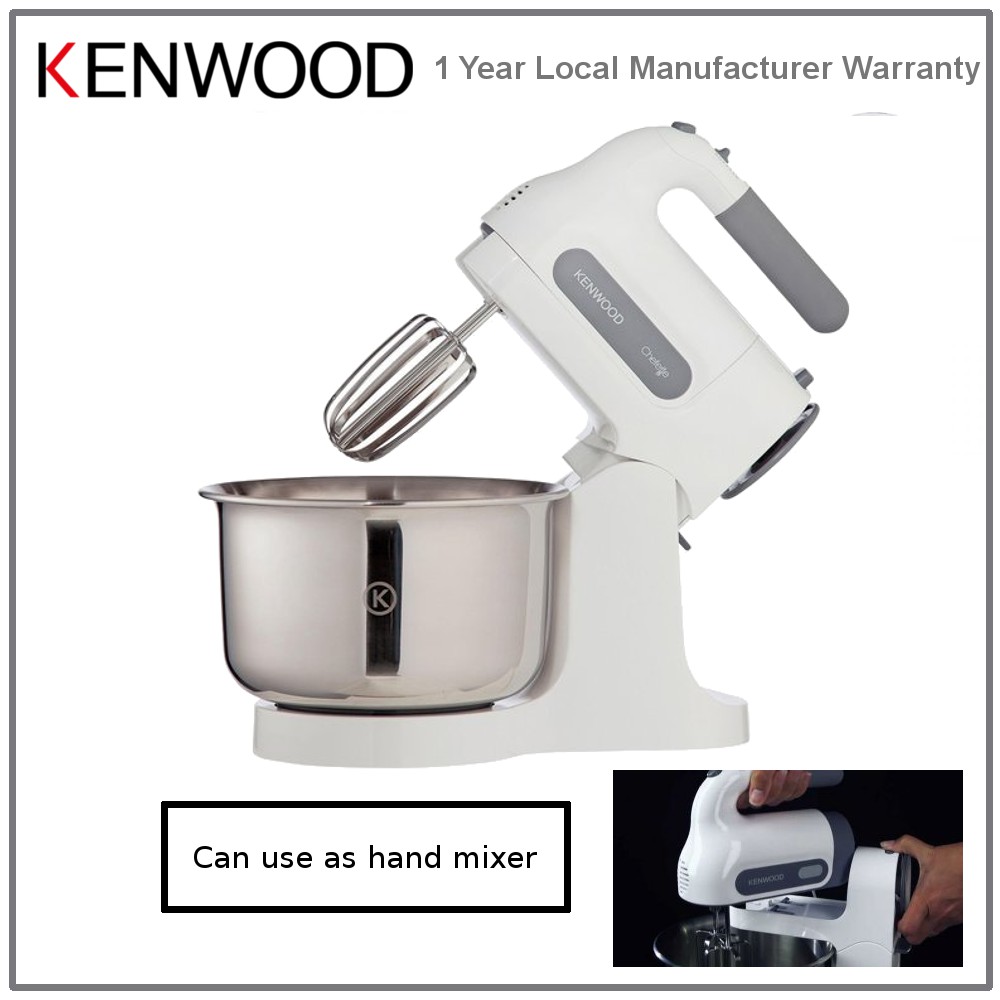 KENWOOD HM680 Cake Mixer 350w 5 Speeds Stainless Steel Bowl Shopee