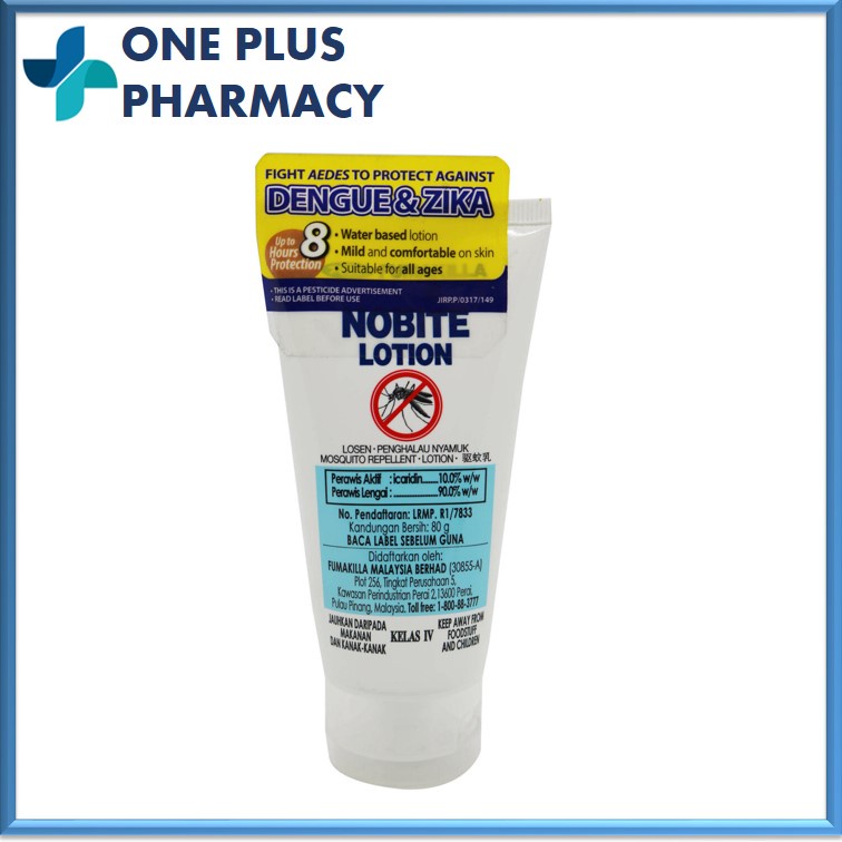 NOBITE LOTION Mosquito Repellent Lotion (80g) Shopee Malaysia