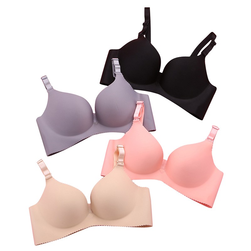 Local Seller Breathable No Wire Seamless Push Up Bra Wth 3 Hooks