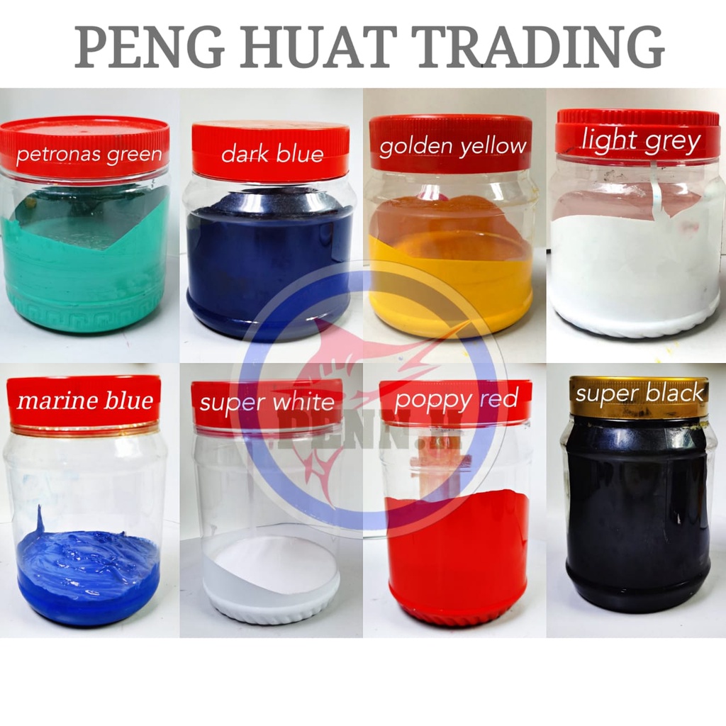 Fiberglass Colour Pigment Resin 500gm ( Ready Stok ) Shopee Malaysia