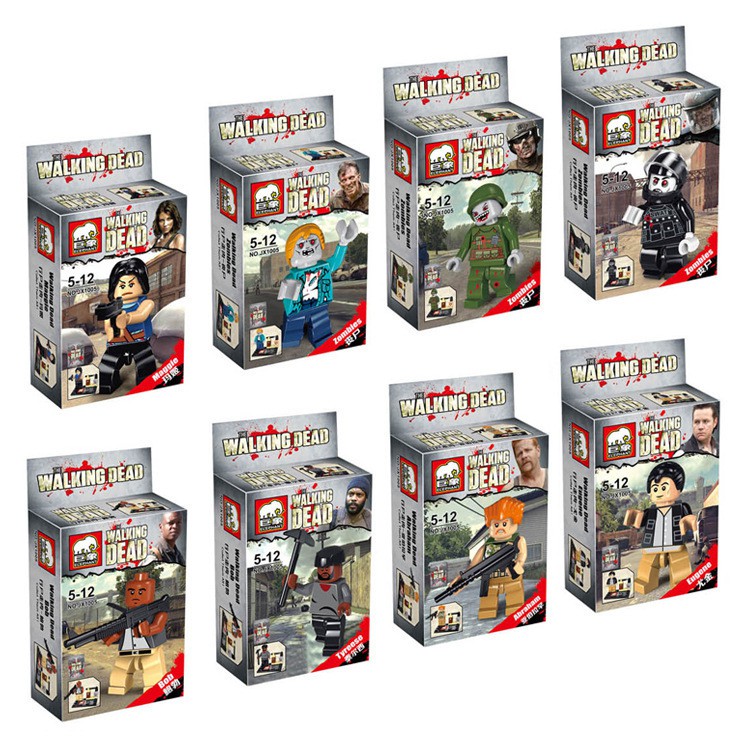 walking dead lego set