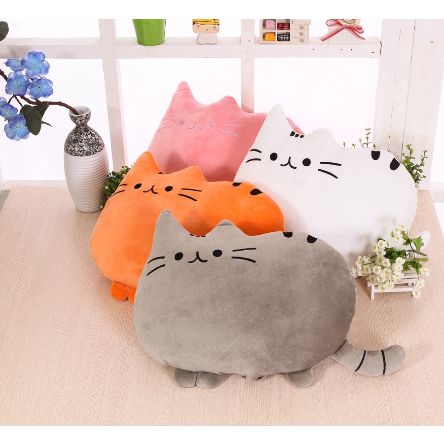 Plush Kartun Kucing Bantal Lemak Biskut Kucing Bantal Meow Star Baik Petang Kucing Bantal Anak Patung Bantal Shopee Malaysia