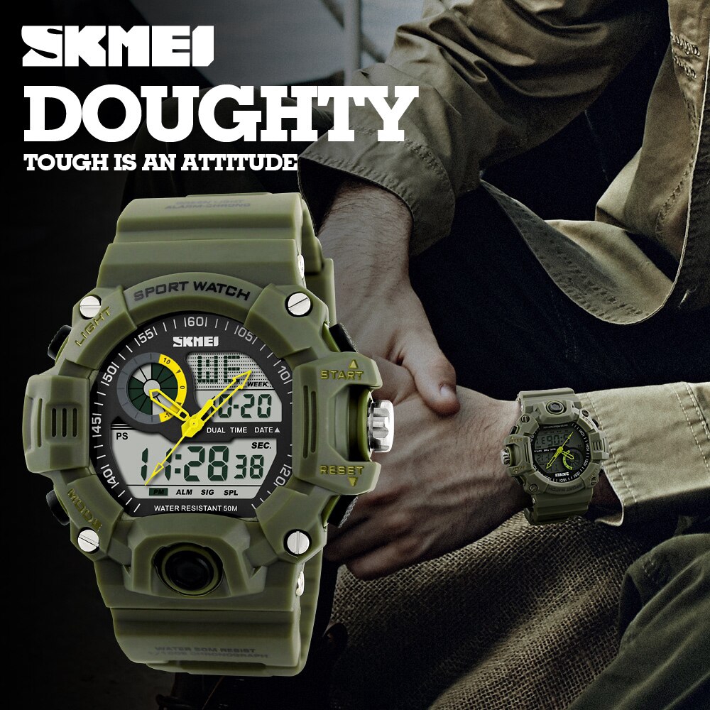 skmei camo watch