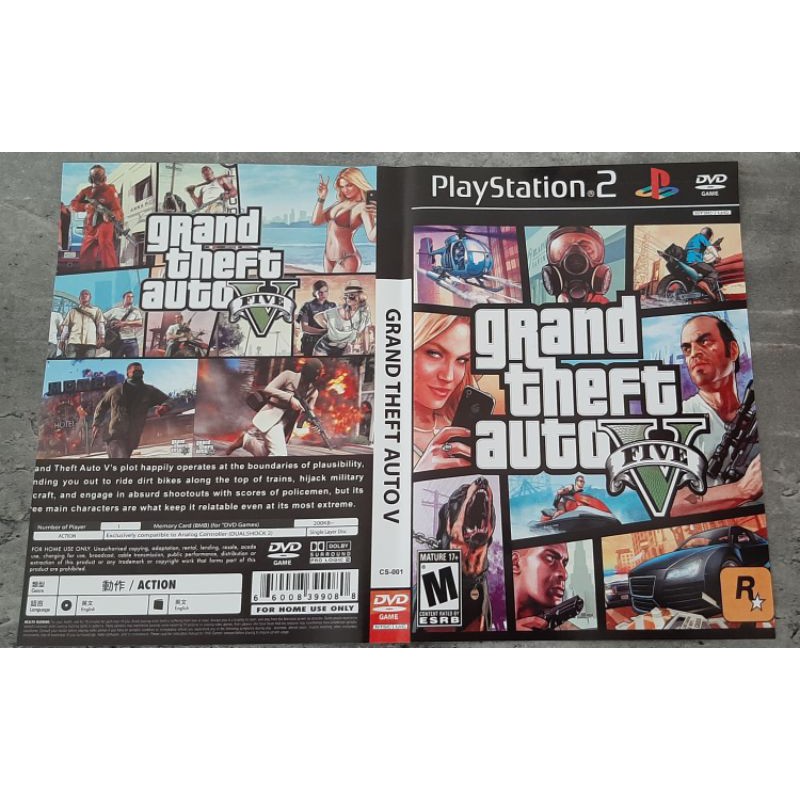 Ps2 Grand Theft Auto V Gta V Mod Shopee Malaysia