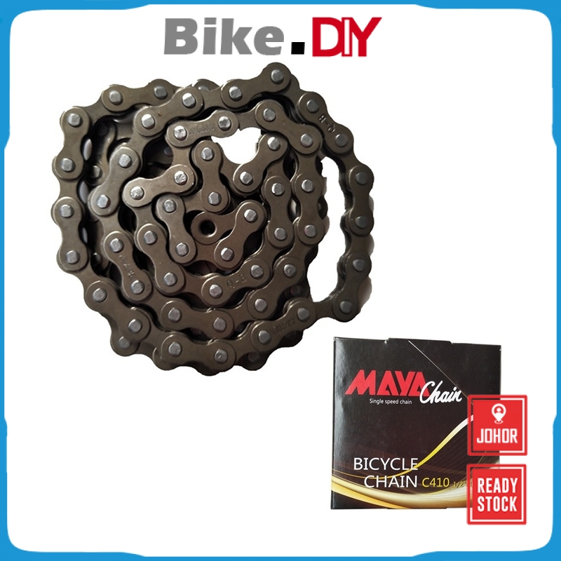 single speed bike chain size