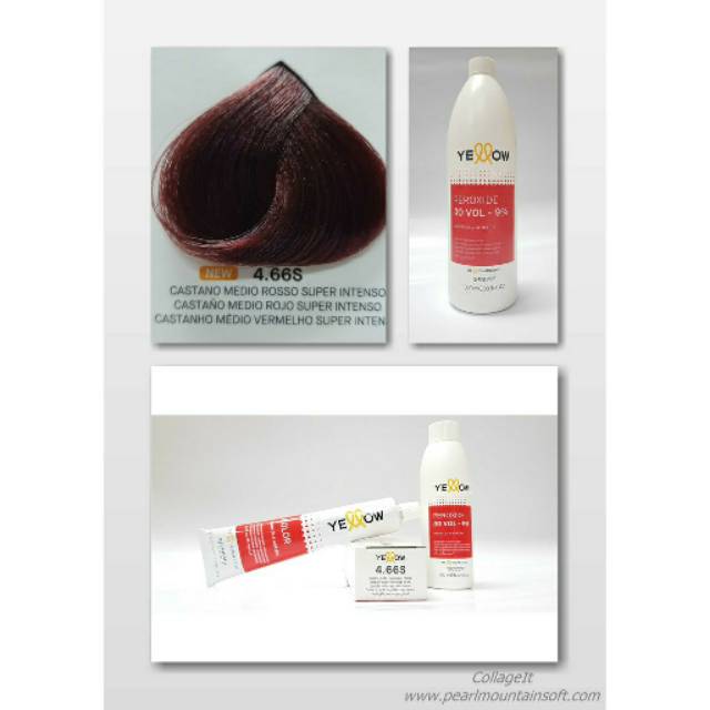 Alfaparf Yellow Permanent Hair Paint (package) Shopee Malaysia