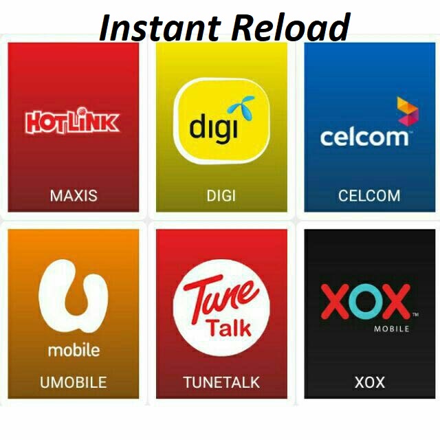 Buy Maxis Digi Celcom U Mobile Tune Talk Xox Instant Topup Not Pin Topup Seetracker Malaysia