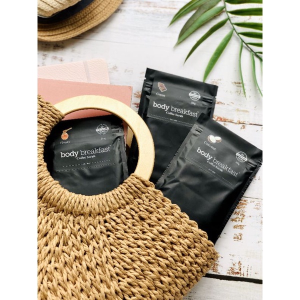 Coffee face and body scrub for bacne, dry skin, back acne