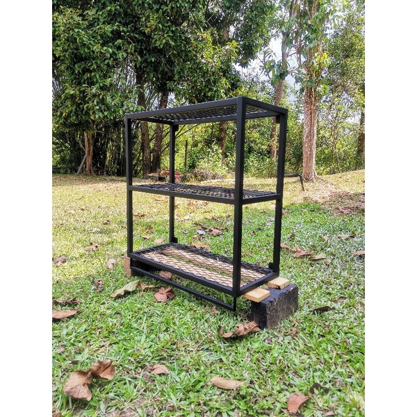 Rak Gantung Rack floating mounted wall shelf hanging laundary murah