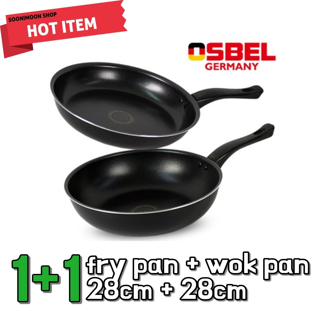 osbel germany basic frypan 28cm+28cm Shopee Malaysia