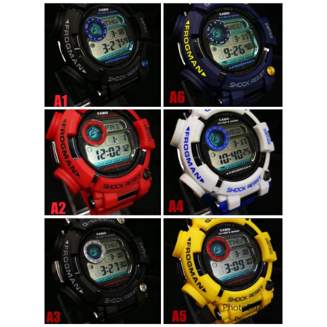 g shock frogman series